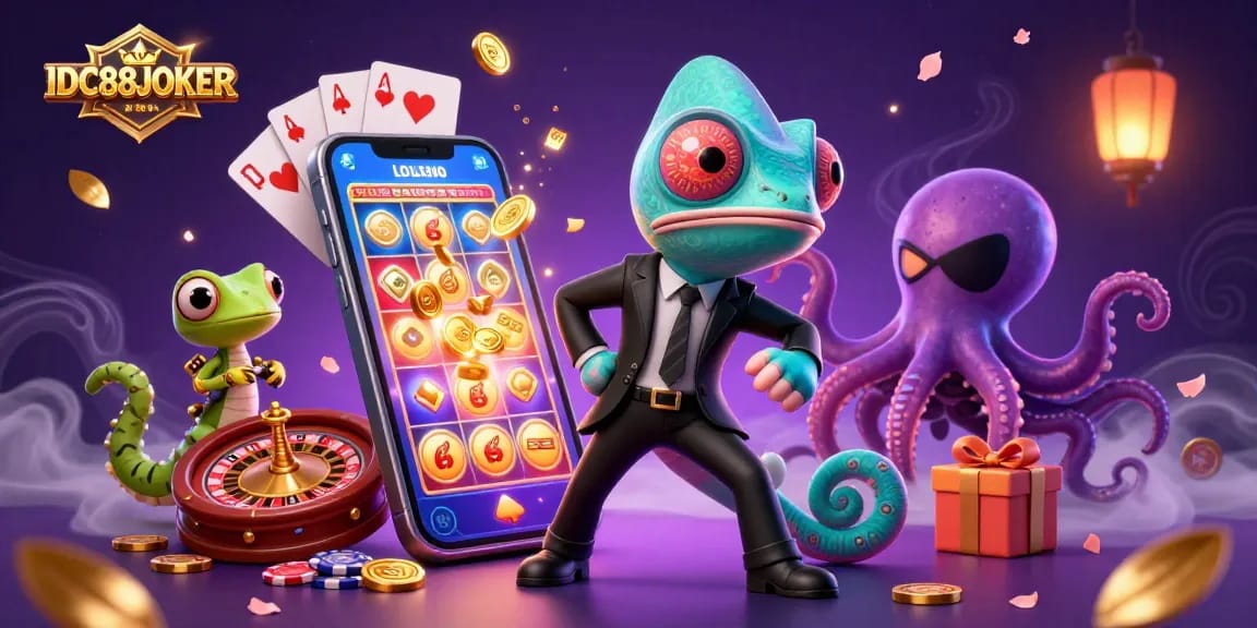 Experience thrilling casino action with IDC88JOKER's engaging slots games and dynamic visuals.