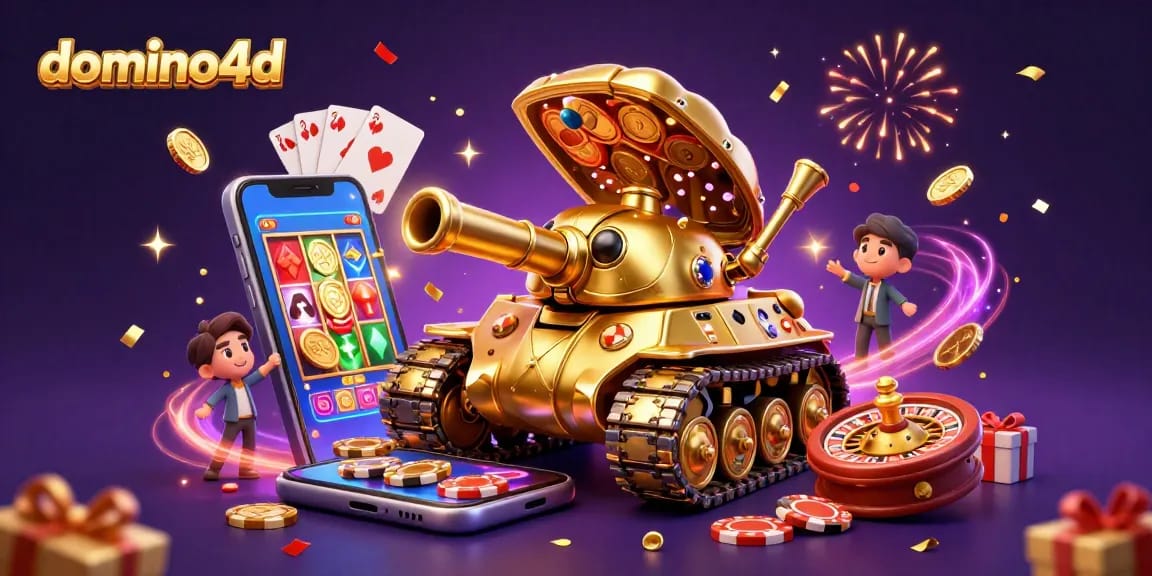 Jelajahi permainan menarik di domino4d dengan slot gacor yang menjanjikan kemenangan tinggi.
