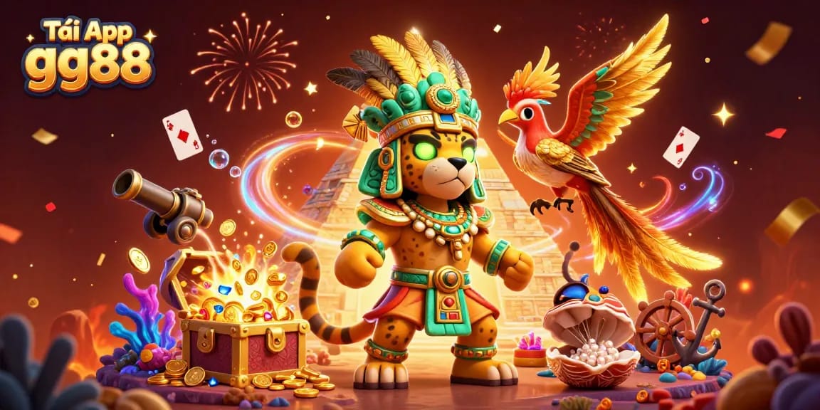Tải App gg88 to immerse in a vibrant casino adventure with explosive treasures and sparkling visuals.