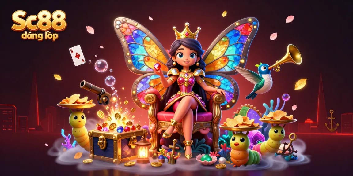 Engage with Sc88 đăng nhập for an immersive casino experience featuring vibrant characters and thrilling elements.