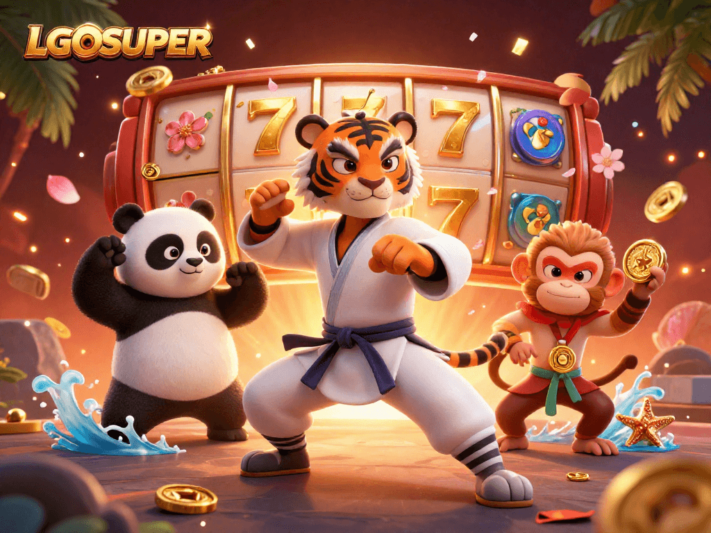 Experience the excitement at LGOSUPER with immersive slot games and vibrant characters.