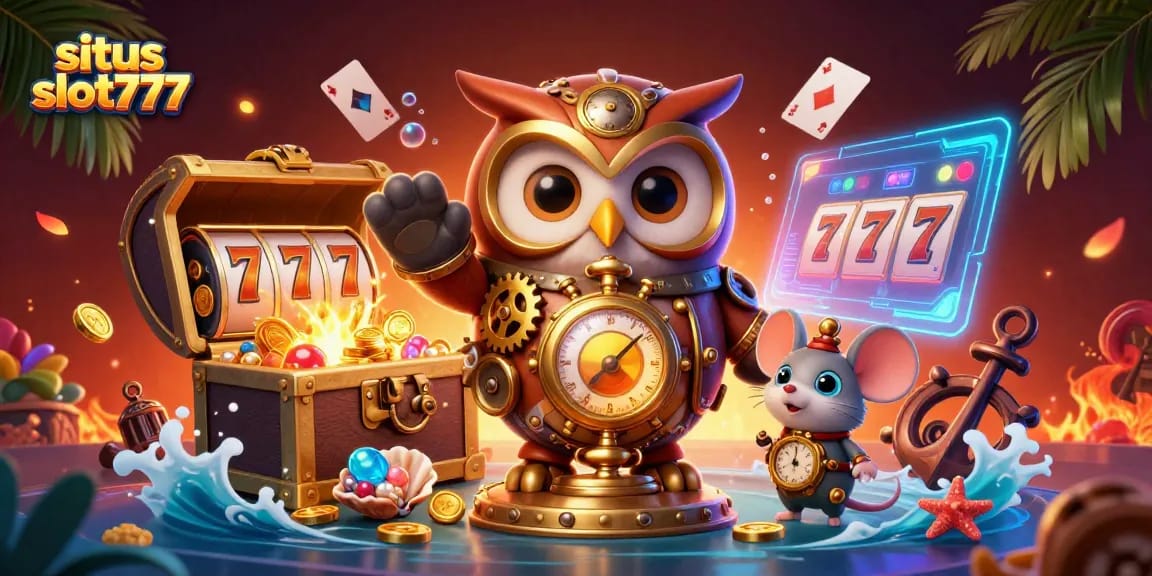 Experience thrilling spins on situs slot777 with vibrant slots and immersive casino elements.