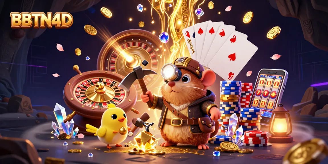 BBTN4D menghadirkan keseruan dengan permainan slot dan kasino langsung yang interaktif.