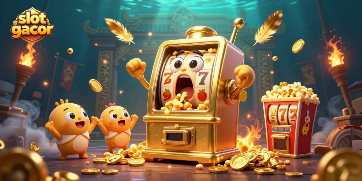 Experience the thrill of winning big with slot gacor in this vibrant casino scene!