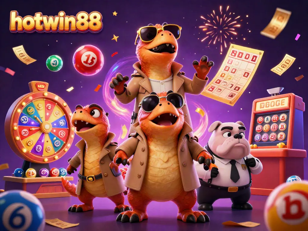 Experience excitement with hotwin88 as raptors sneak into a luxe casino VIP lounge.