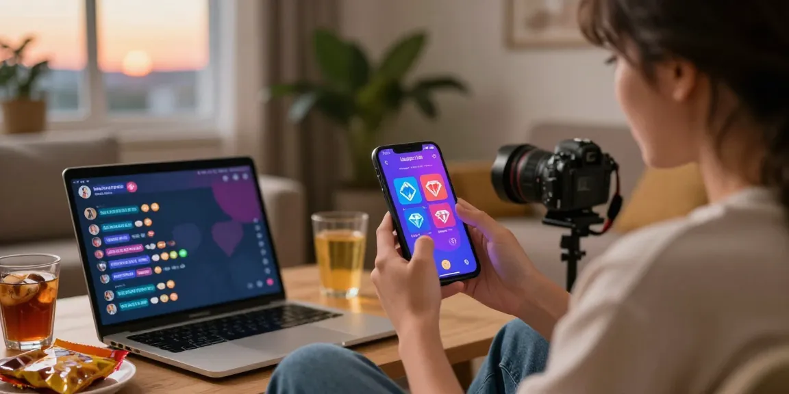 Mango Live diamond interface on smartphone in a vibrant streaming scene at home, showcasing user engagement and premium currency use in 2026.