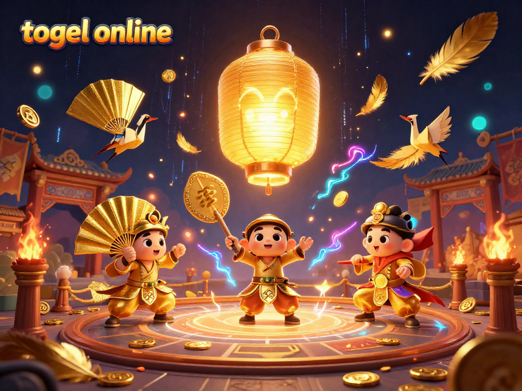 Rasakan sensasi bermain togel online dengan desain gambar 3D yang penuh warna dan elemen kasino yang menarik.