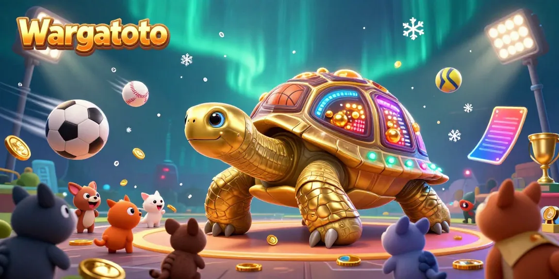 Wargatoto menawarkan permainan dengan karakter kura-kura emas berfungsi sebagai mesin pinball yang menghibur.