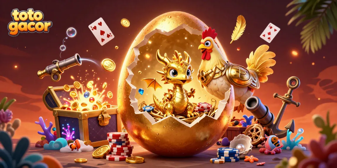 Gambaran slot toto gacor dengan naga kristal emas dan keripik poker, menciptakan suasana permainan yang memikat.