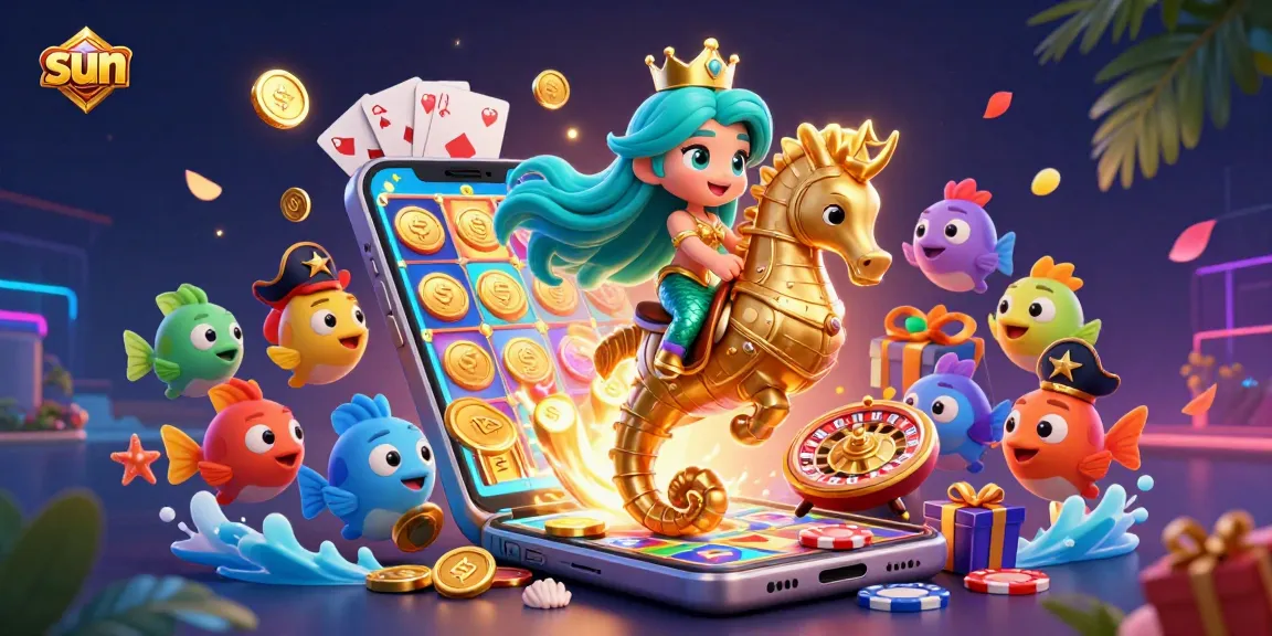 Experience the sun-themed casino adventure with vibrant mermaids and thrilling games.