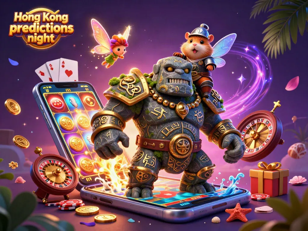 Prediksi Hong Kong malam ini menunjukkan golem ajaib dengan koin emas, slot, dan pesona, cocok untuk pemain.
