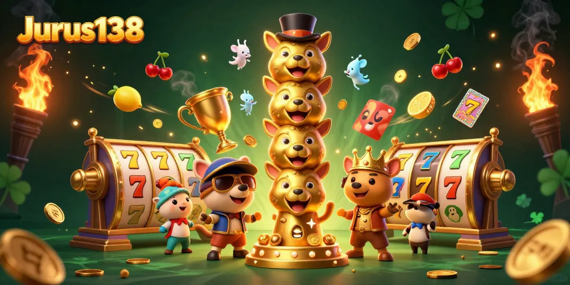 Play thrilling slot games at Jurus138 with dynamic totem pole and exciting game elements.