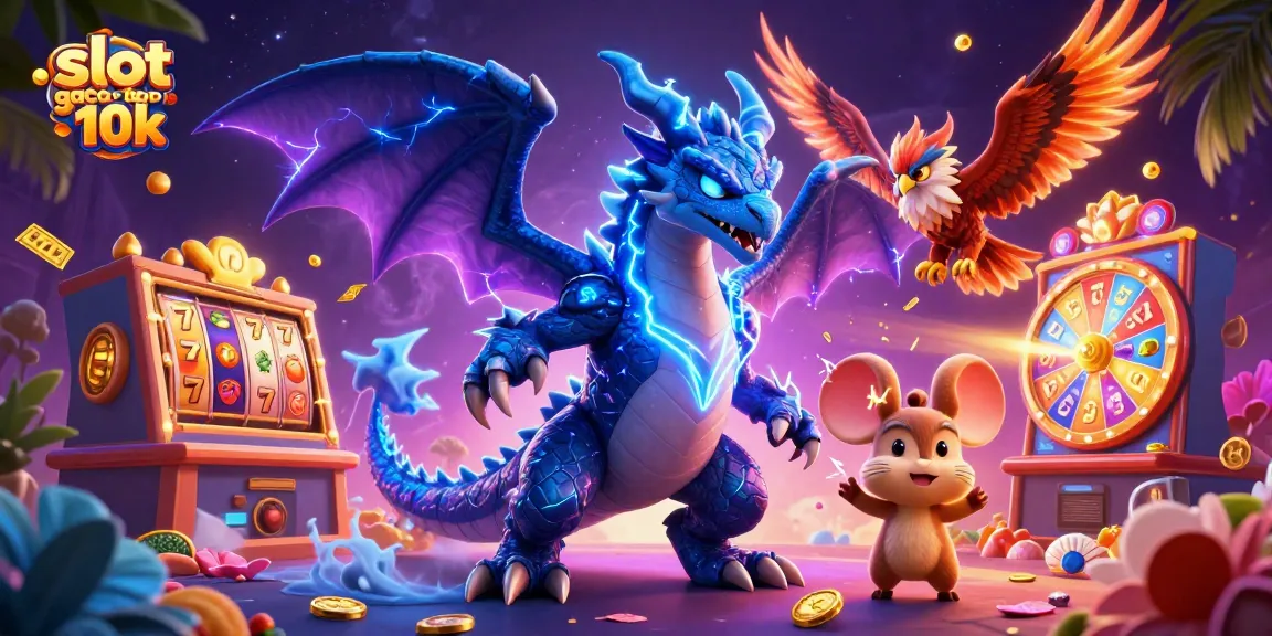 Slot gacor depo 10k memberikan kegembiraan dalam permainan dengan karakter menarik dan elemen slot yang memukau.