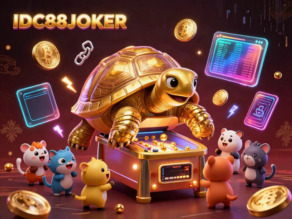 Join the excitement at IDC88JOKER with a fun-filled scene of animated characters and vibrant gaming elements.