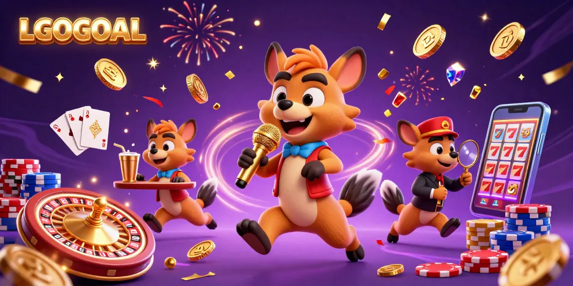 Launch into excitement at LGOGOAL with dynamic casino fun, featuring hyena characters and plenty of winning elements.