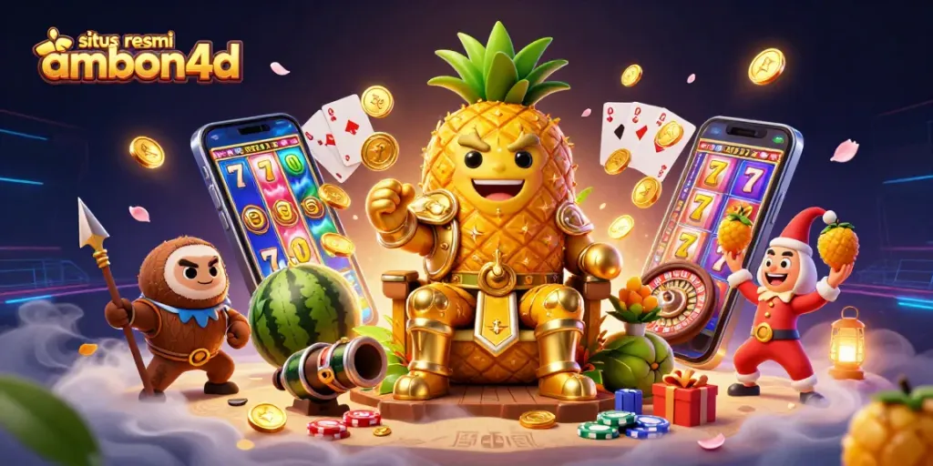 Experience thrilling slots at situs resmi ambon4d with colorful games, jackpot wins, and playful casino characters!
