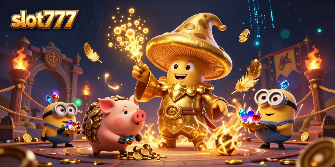 Engage with slot777 and explore spellbinding treasures in an enchanting casino scene.