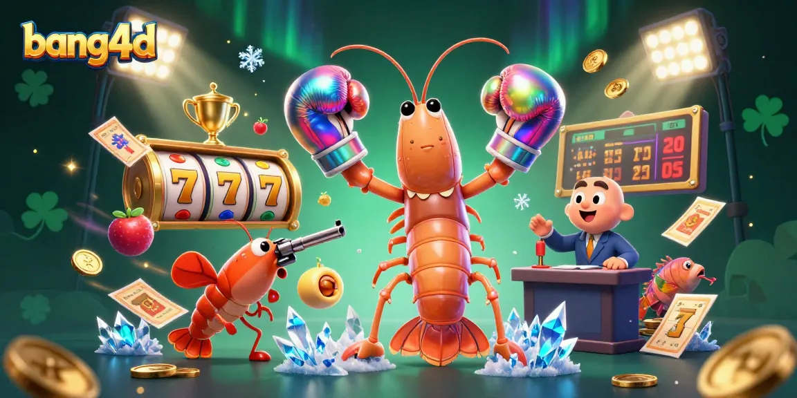 Experience cutting-edge gameplay with bang4d featuring lively shrimp characters and dynamic casino elements.