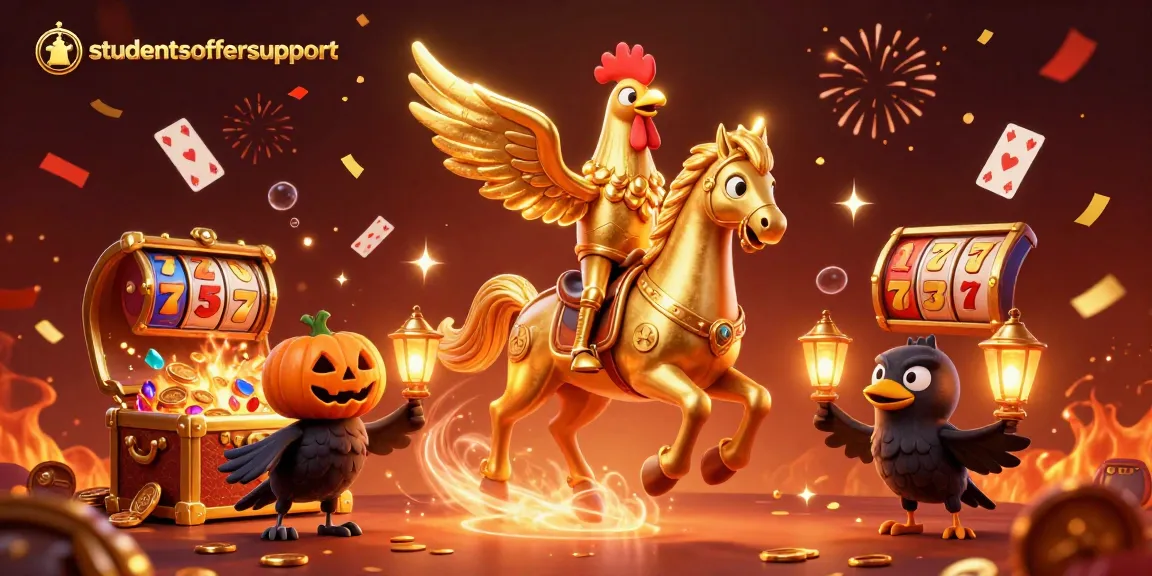 studentsoffersupport memeriahkan kasino dengan slot dan koin emas mengalir