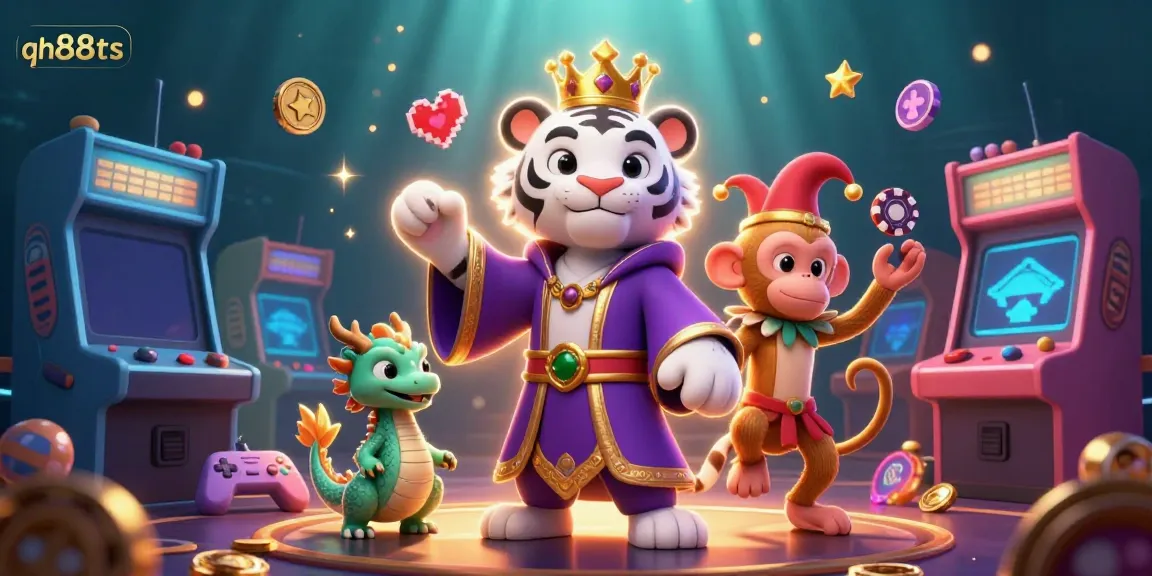 Engage in thrilling gaming with qh88ts in a vibrant 3D casino adventure.