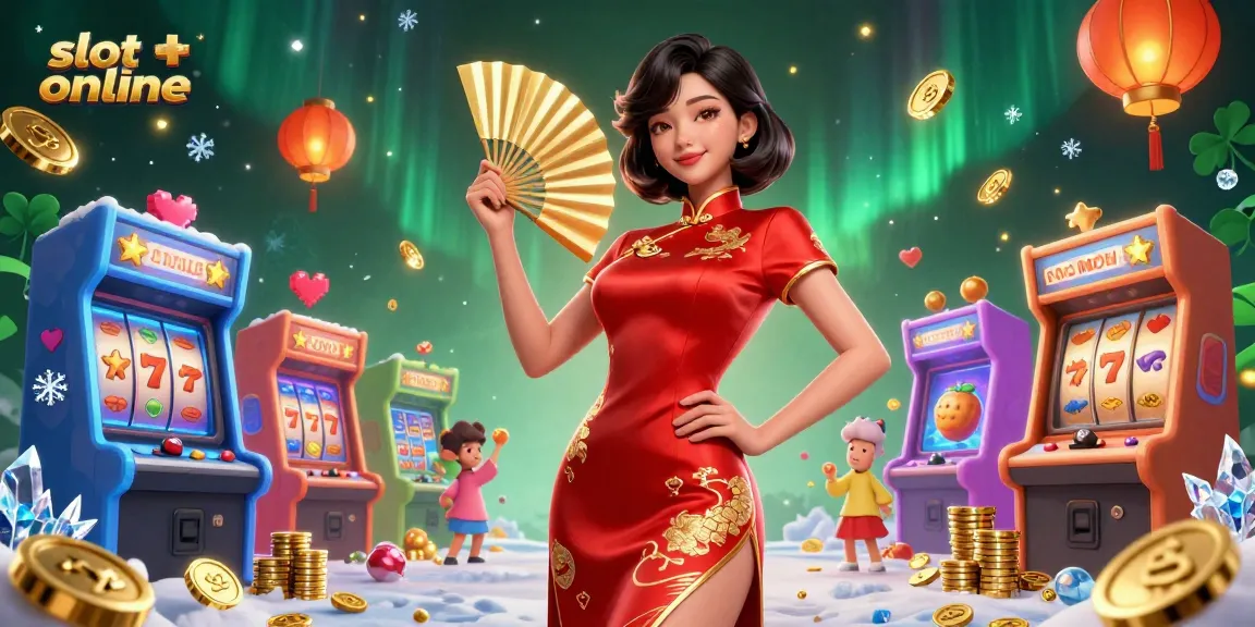 Spin and win big with engaging layouts in this vibrant slot online casino illustration.