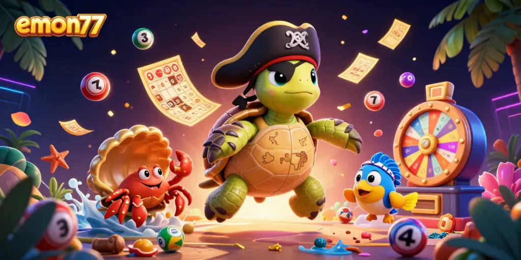 Experience the thrilling emon77 slot adventure with captivating characters and lively game elements.