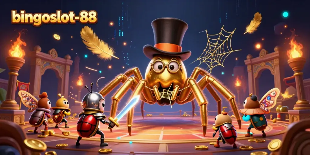 Jelajahi keseruan bingoslot-88 dengan ilustrasi kasino 3D yang menakjubkan, penuh aksi dan detail.