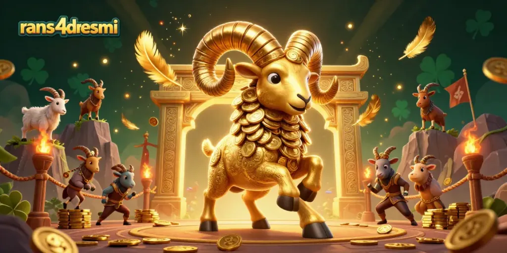 RANS4Dresmi menyajikan ilustrasi 3D kasino berkualitas tinggi dengan ram emas dan elemen judi menawan.