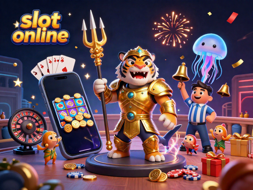 Menangkan permainan slot online dengan smartphone 3D yang penuh warna dan detail menarik