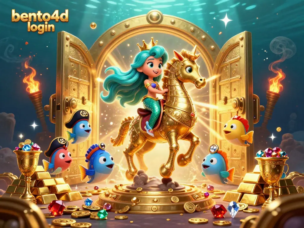 Experience seamless access with bento4d login for exciting gaming under the sea.